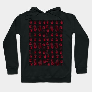 Zombie Hand Print Hoodie